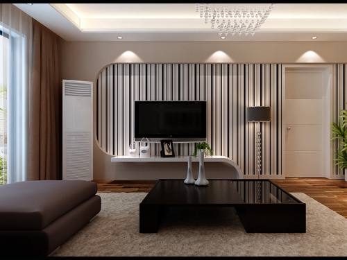 西安裝修--太乙城125平現(xiàn)代簡約風格,太乙城現(xiàn)代簡約125平米三居室裝修設計圖片_樣板間_實景圖-搜房網裝修設計網